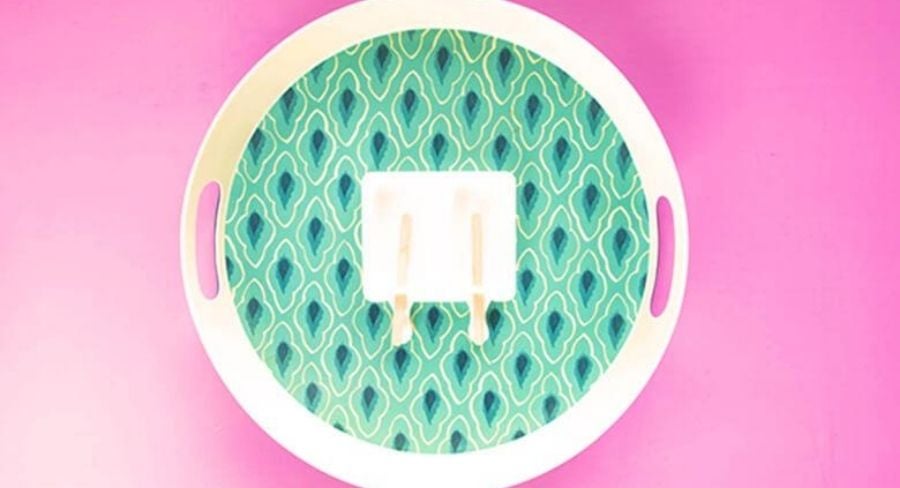 Moldes de paletas de coco