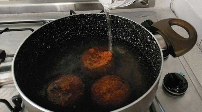 besitos de coco en agua