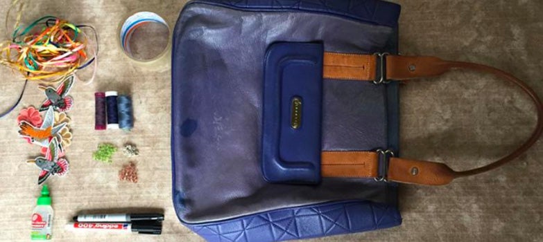 Bolso nuevo reutilizando uno viejo