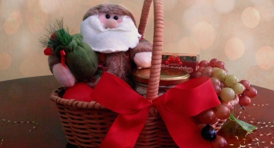 cómo hacer una ancheta navideña