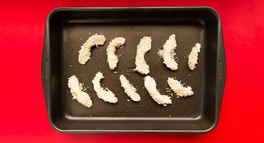 Aguacates empanizados