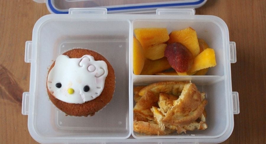 Lonchera saludable con variedad