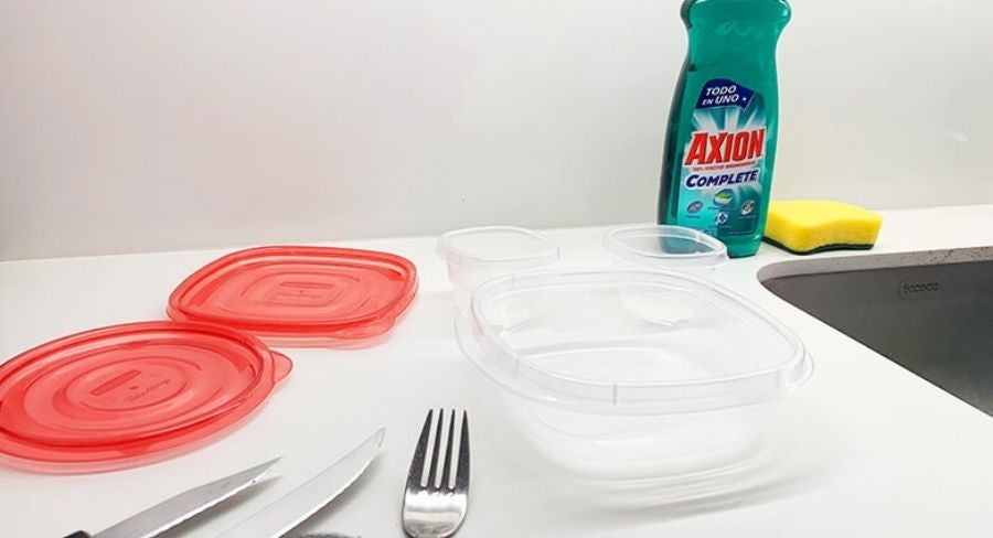 evita usar elementos puntiagudos en los recipientes