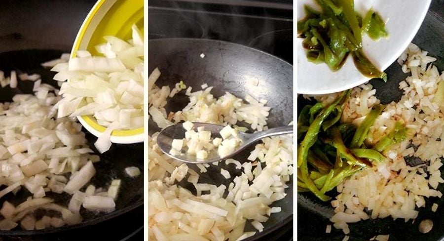 En una cacerola añade el aceite