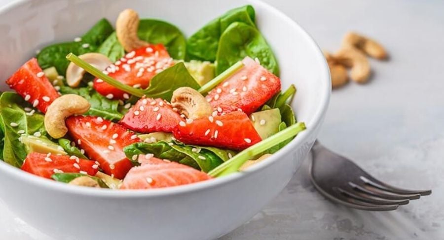 Ensalada de fresas ensalada de fresas y aguacate