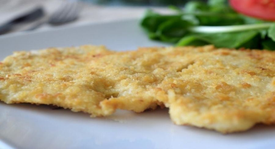 milanesa de pollo