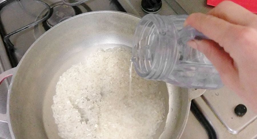 paso a paso para preparar masato de arroz