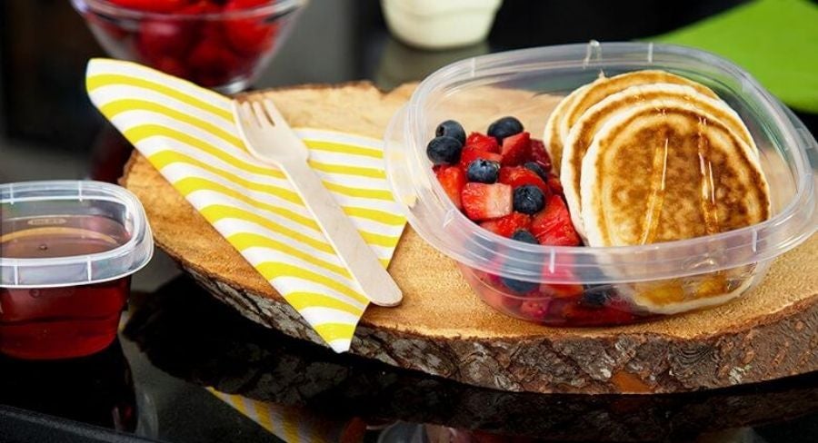 comida para llevar a la escuela