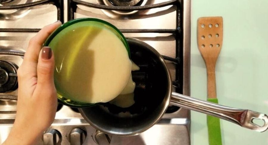 aplicación de ingredientes