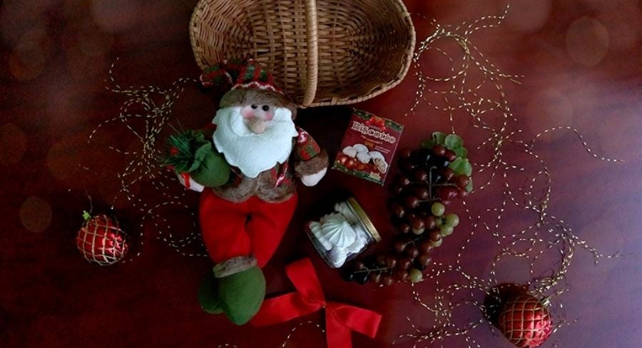 cómo hacer una ancheta navideña