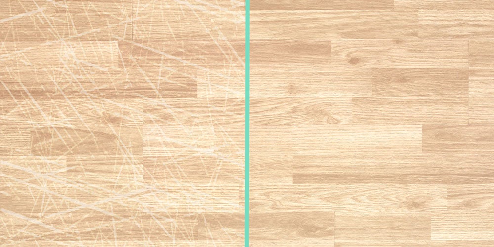 Otra forma de proteger los pisos de madera es limpiar cualquier suciedad o mancha de forma inmediata. Usa un paño húmedo para limpiar cualquier líquido derramado en el piso