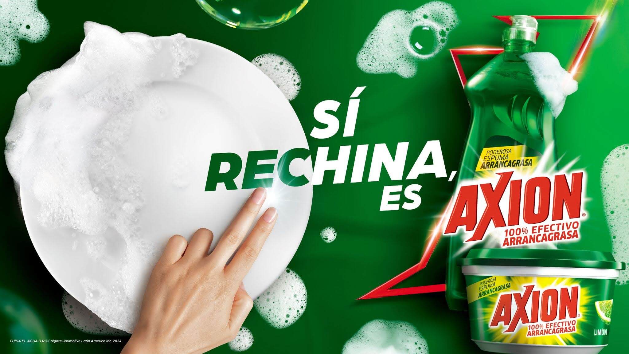 Es tu aliado perfecto para mantener una cocina impecable. Si rechina es Axion