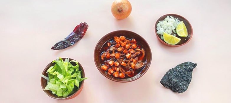 Receta de pozole mexicano 