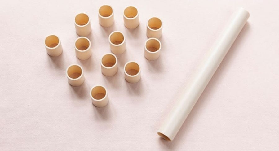 crea adornos navideños con tubos de pvc