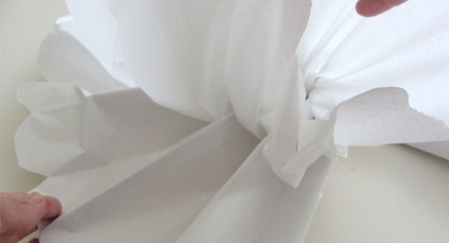 proceso para hacer pompones 9