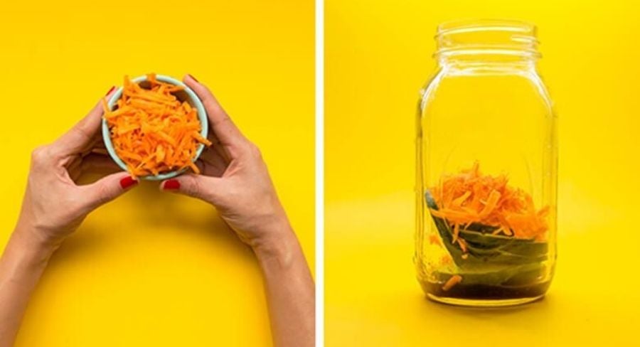 pasos de cómo preparar una ensalada para llevar al trabajo