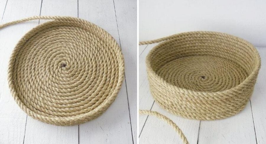 Proceso para hacer cesto para ropa sucia 4