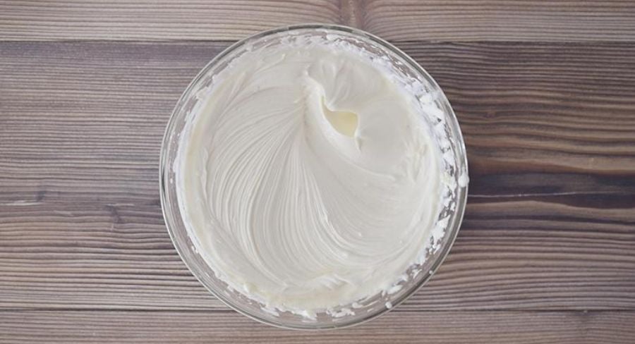 Resultado de batir: Helado cremoso mezcla cremosa