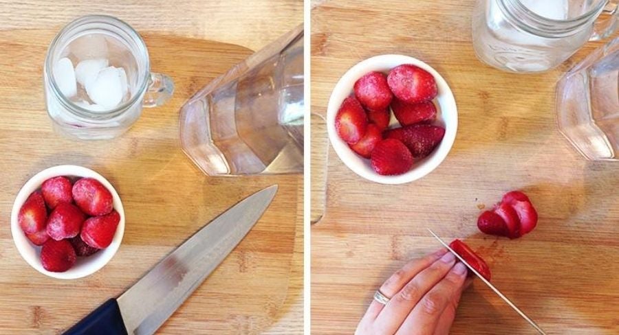 infusiones de agua fresca con frutas