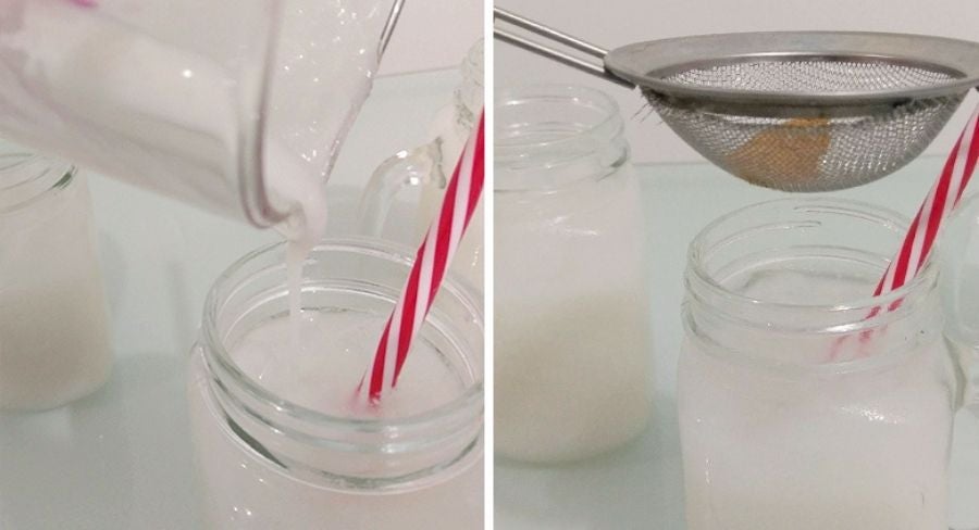 paso a paso para preparar masato de arroz