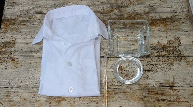 Proceso para blanquear y despercudir el cuello de las camisas 3