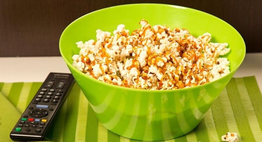 palomitas con caramelo