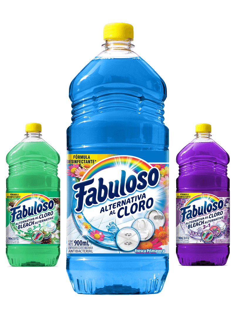 Fabuloso® Alternativa al Cloro | Presentaciones