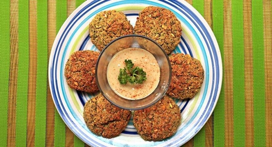 croquetas de falafel