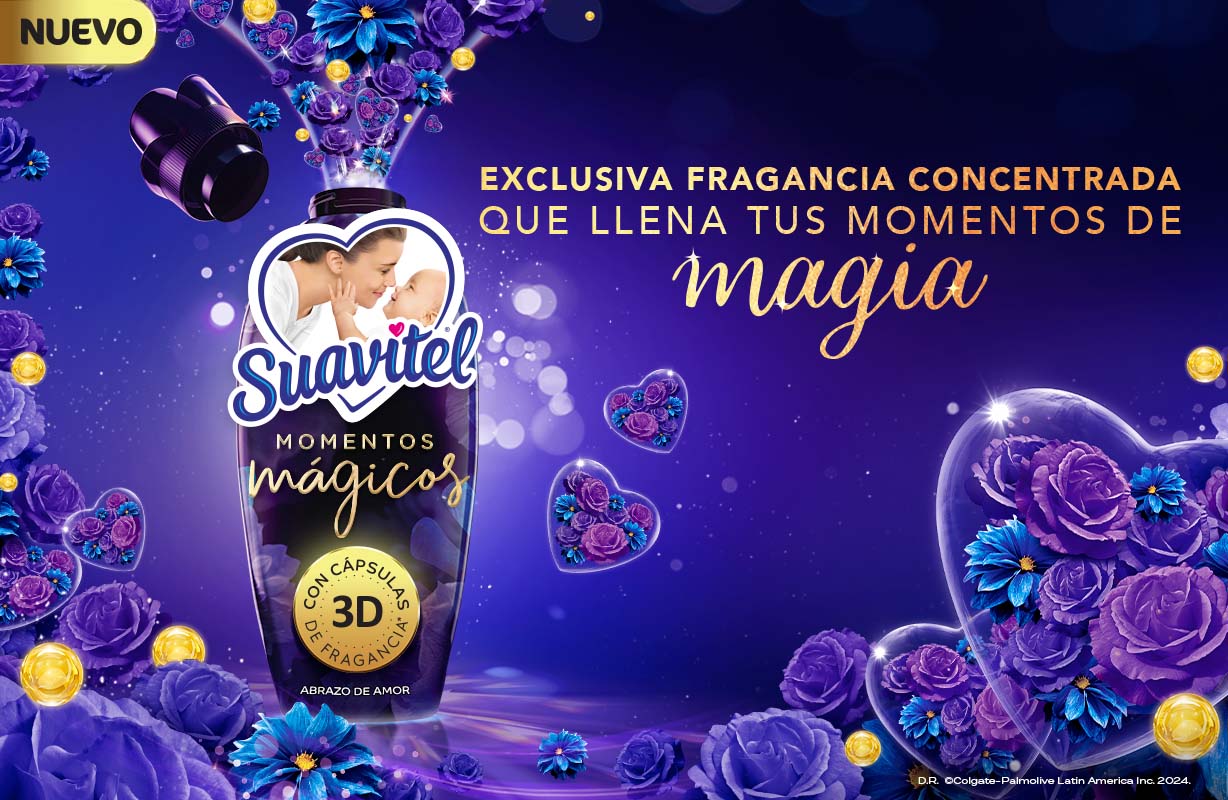 Su fórmula te ayuda a desinfectar y cuidar la ropa de tu familia