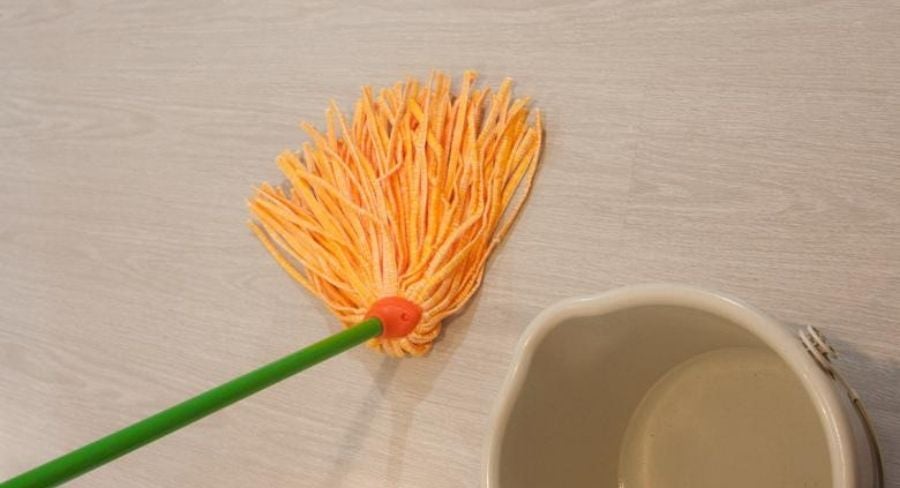 materiales para limpiar de pisos de madera