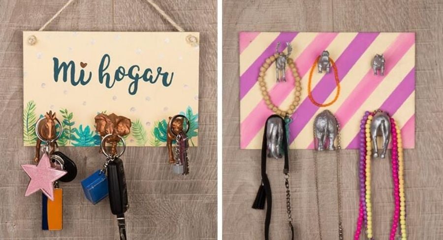 portallaves hecho en casa