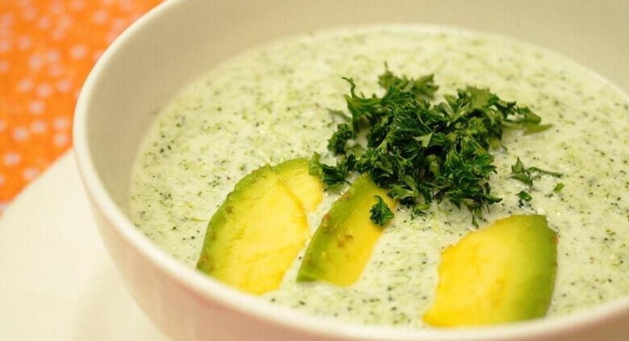 rica crema de brócoli que desintóxica tu cuerpo