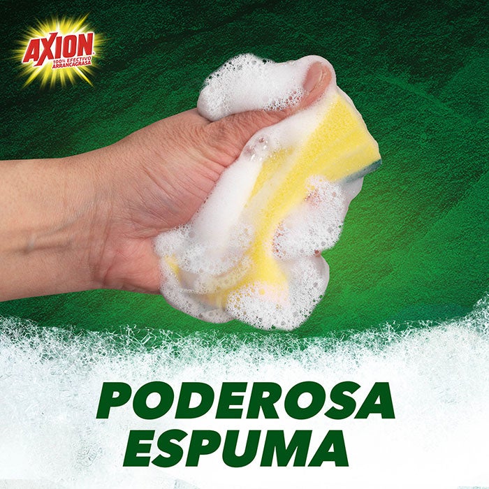 Espuma poderosa del jabón líquido para trastes AXION