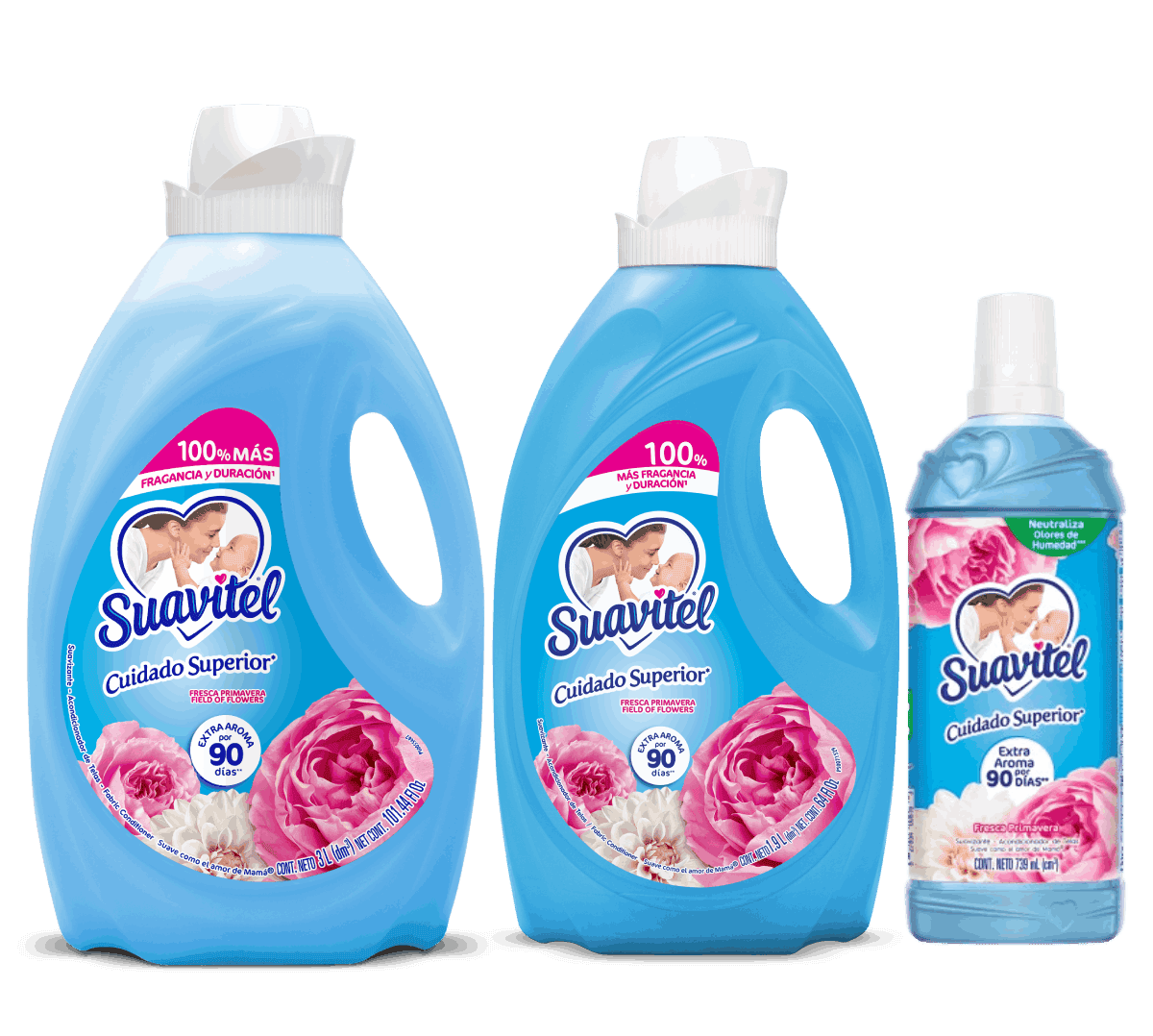 Suavitel® Cuidado Superior Fresca Primavera | Presentaciones