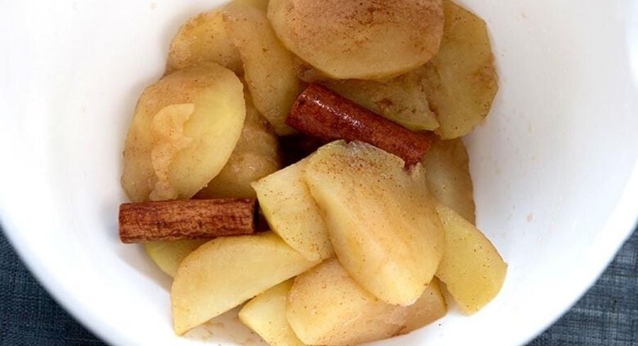 prepara tu propio puré de manzana